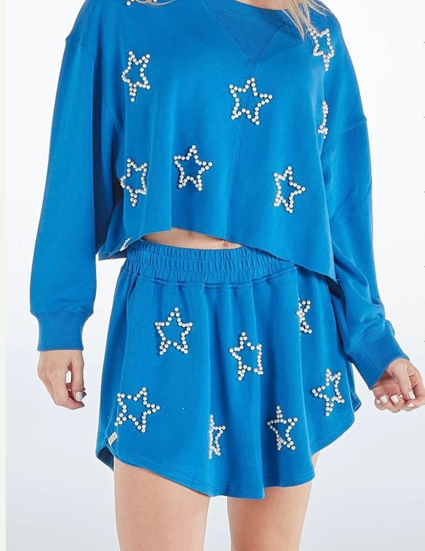 Simply Southern Royal Pearl Star Skort