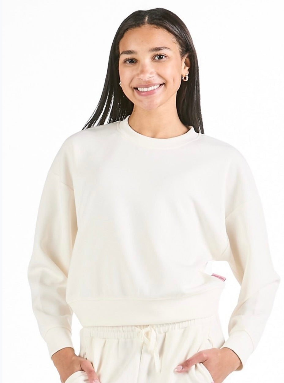 Crewneck Pullover | pearl