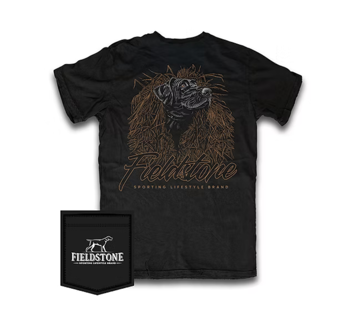 Fieldstone Black Lab Blind T-Shirt
