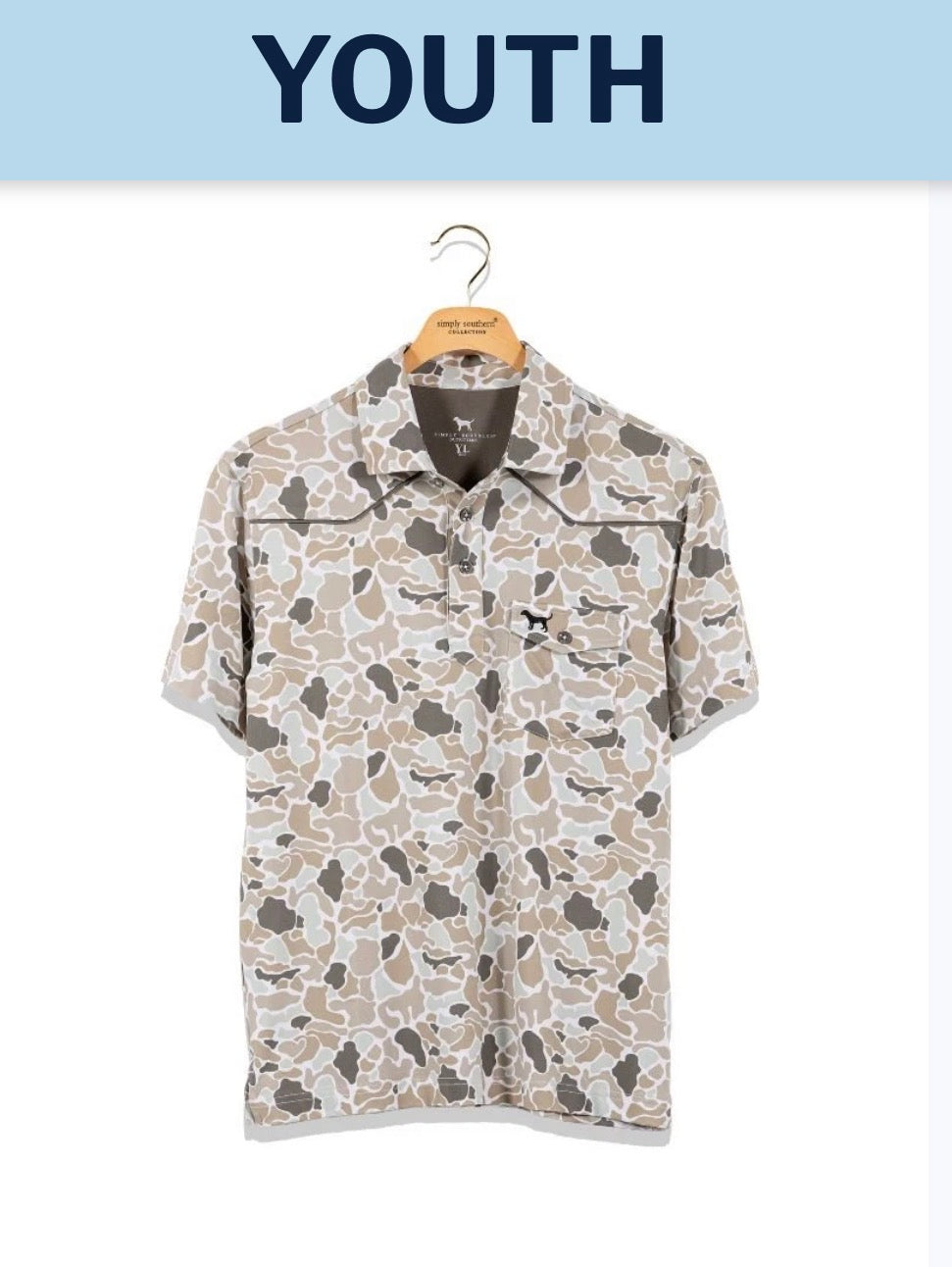 The Western Performance Polo lt camo