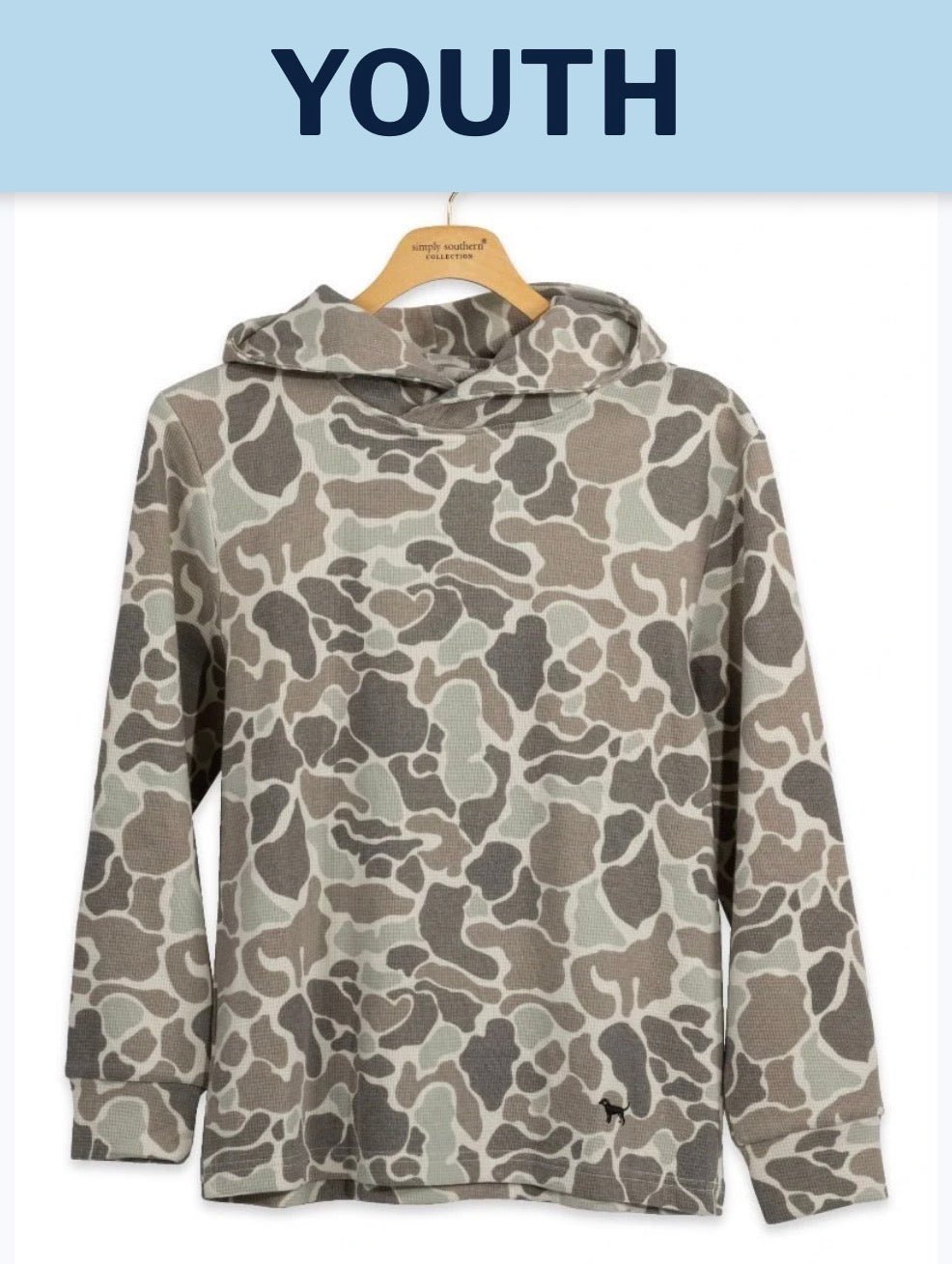 The Youth Waffle Thermal Hoodie