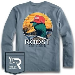 Fieldstone Roost Duck with Hat Longsleeve T-Shirt