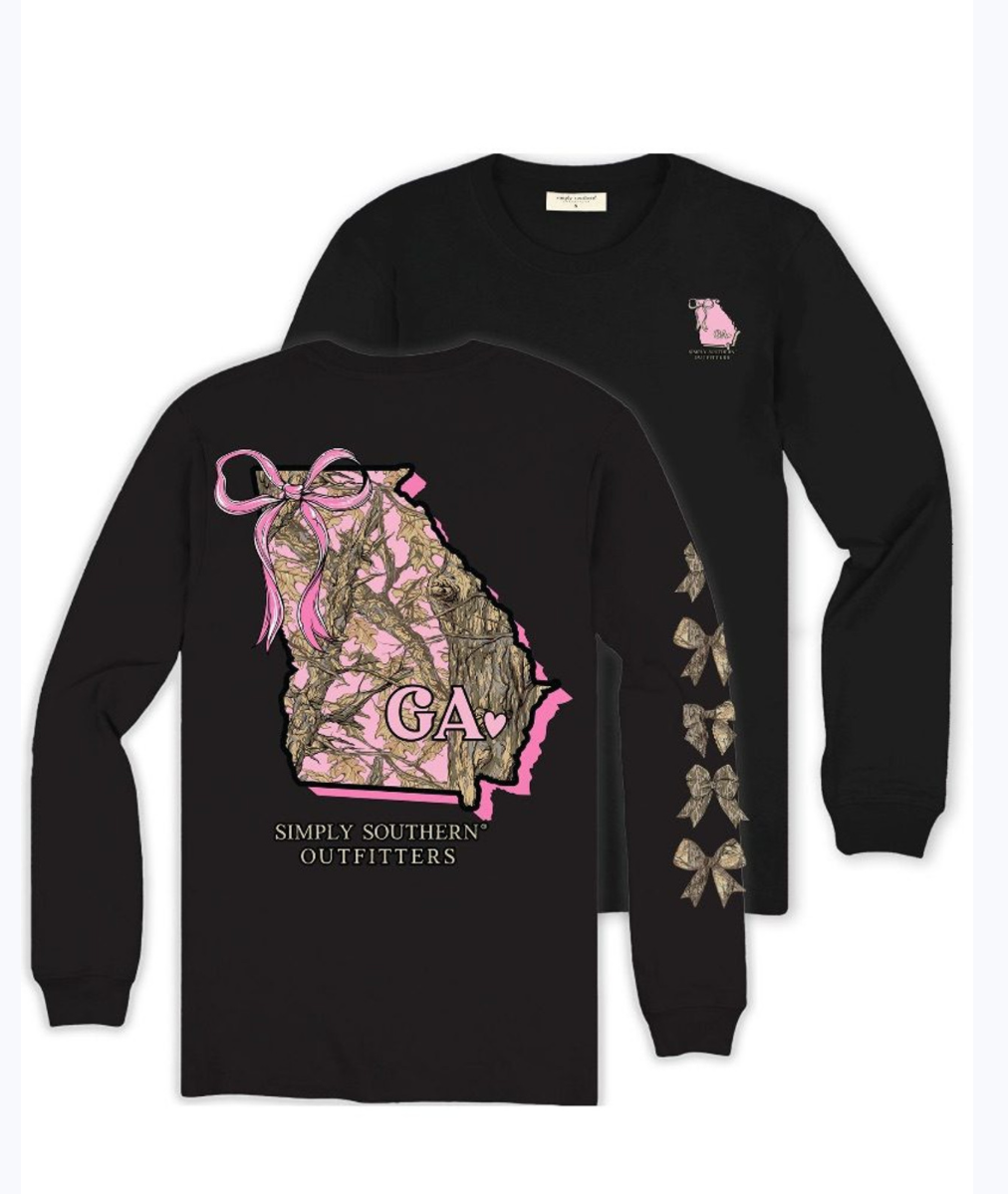 Simply southern youth state GA longsleeve