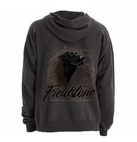 Fieldstone Black Lab Blind Hoodie