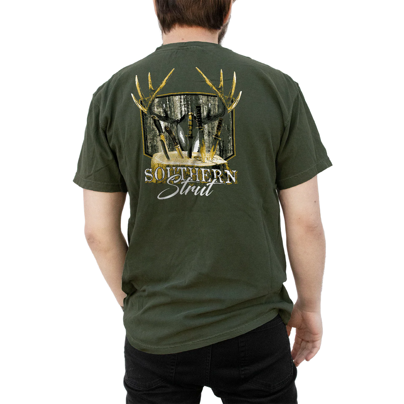 ANTLER KNIVES – RACK & BLADE TEE