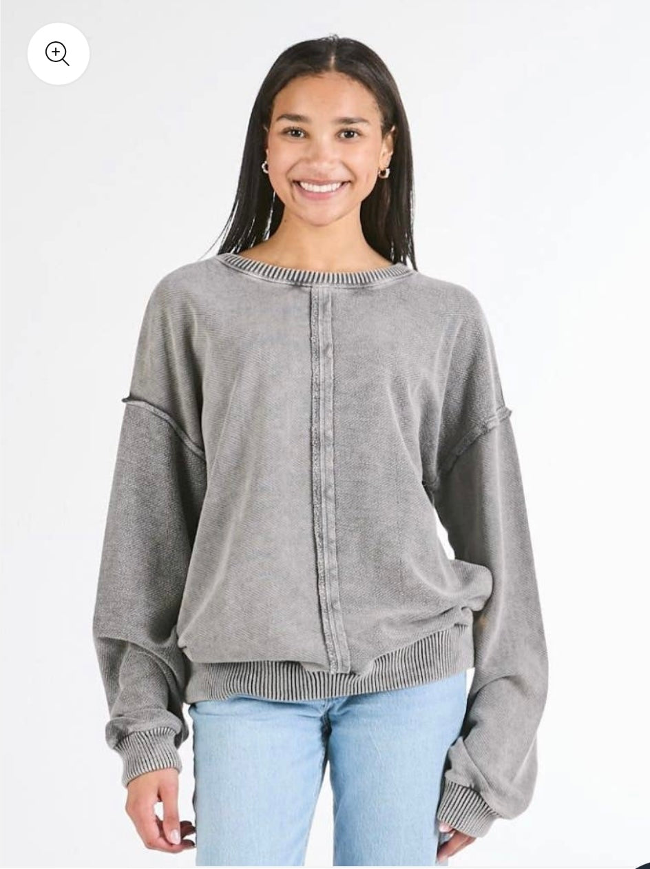 Simply Southern - Leona Pullover - Lead