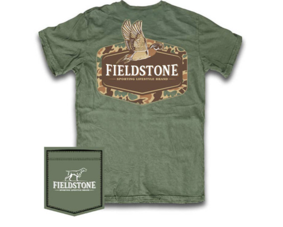Fieldstone Camo Wood Duck Shirt