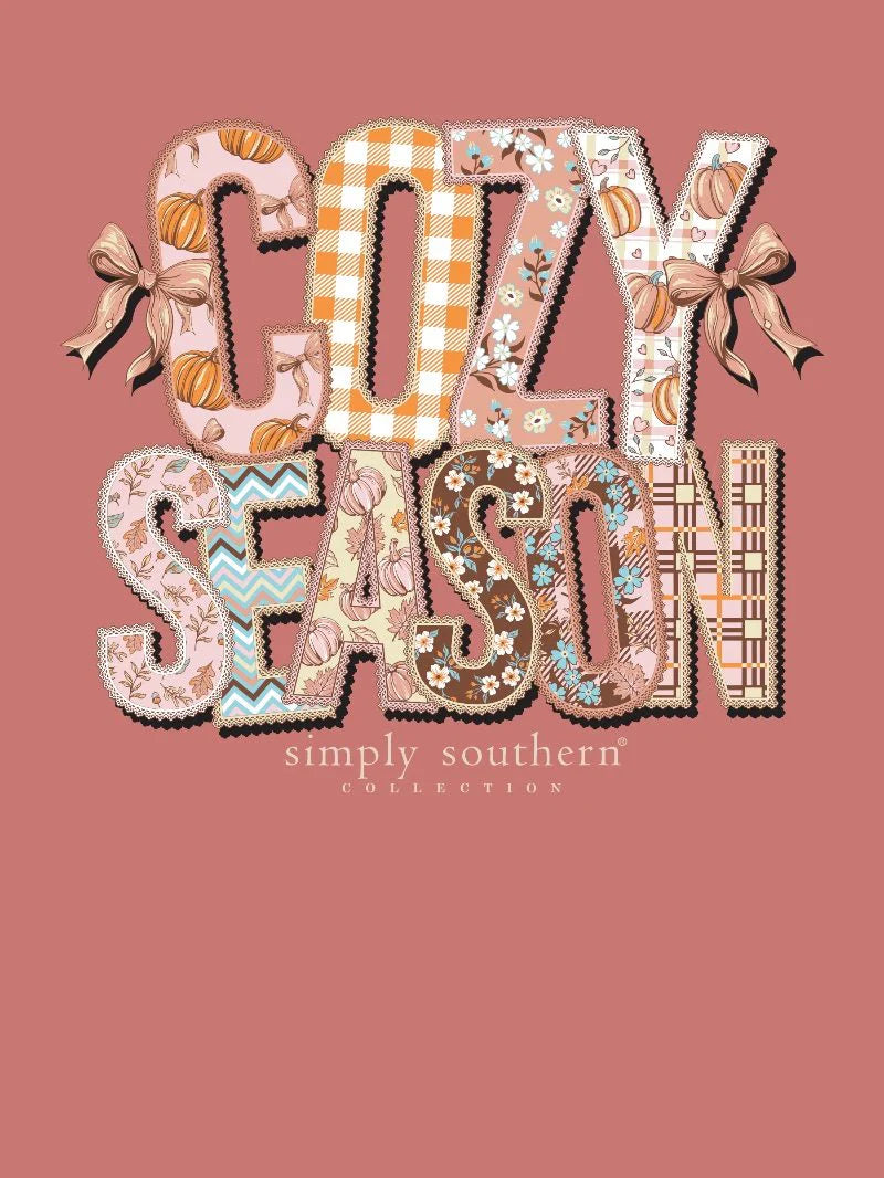 Simply Southern YOUTH “Cozy Season” Short Sleeve