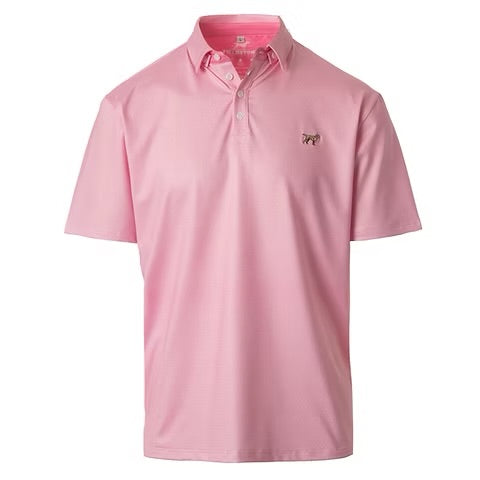 Fieldstone Diamond Performance Polo pink