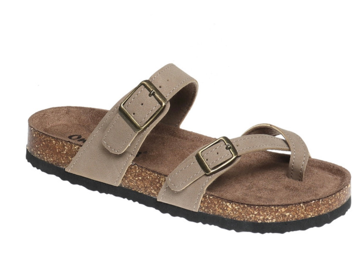 Outwoods Bork Taupe Sandal