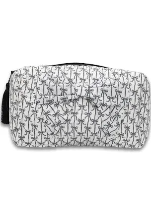 Simply Southern Cosmetic Black Bow Bag