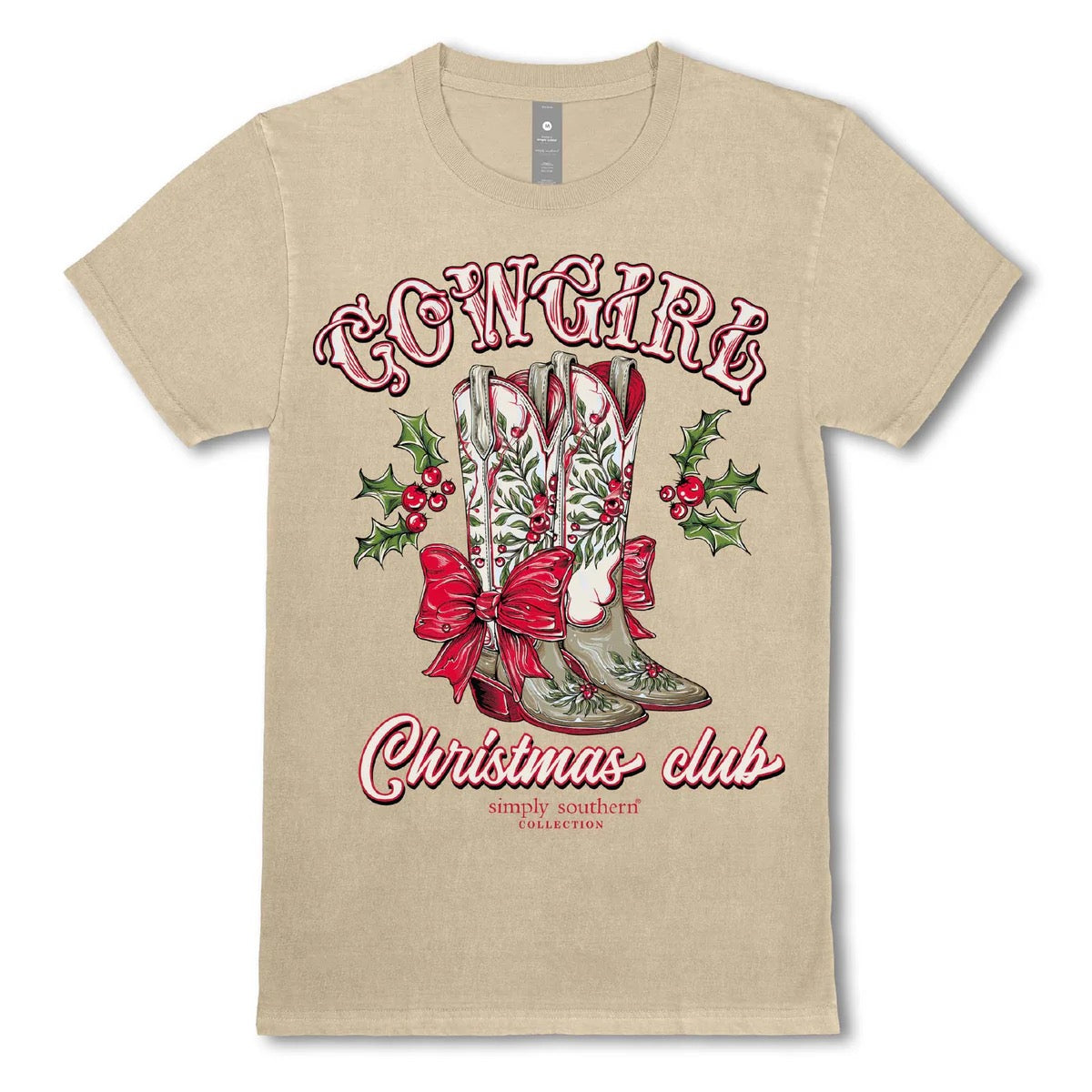 Simply Southern Holiday Boots T-Shirt