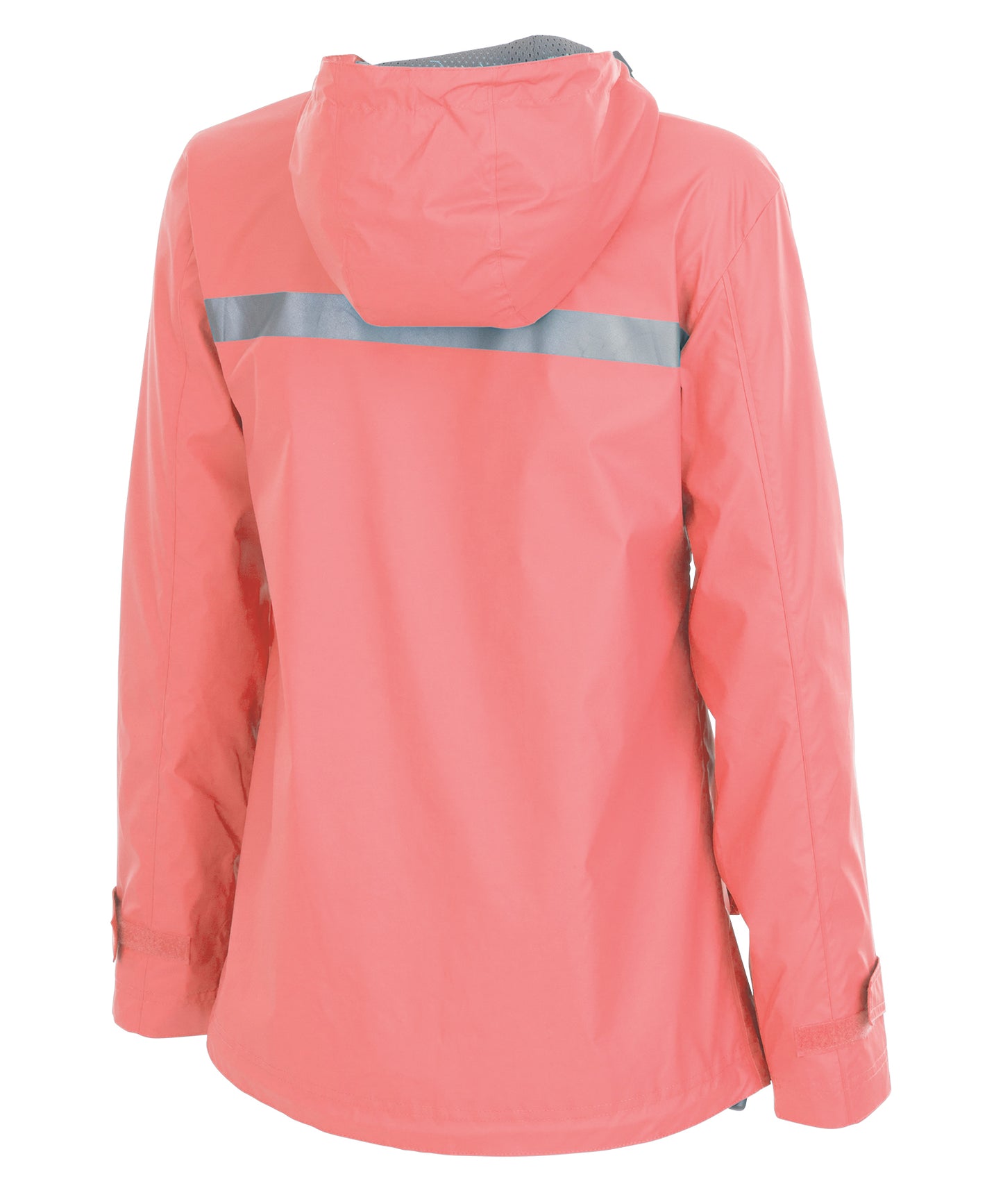 New Englander® Rain Jacket in Coral reflective