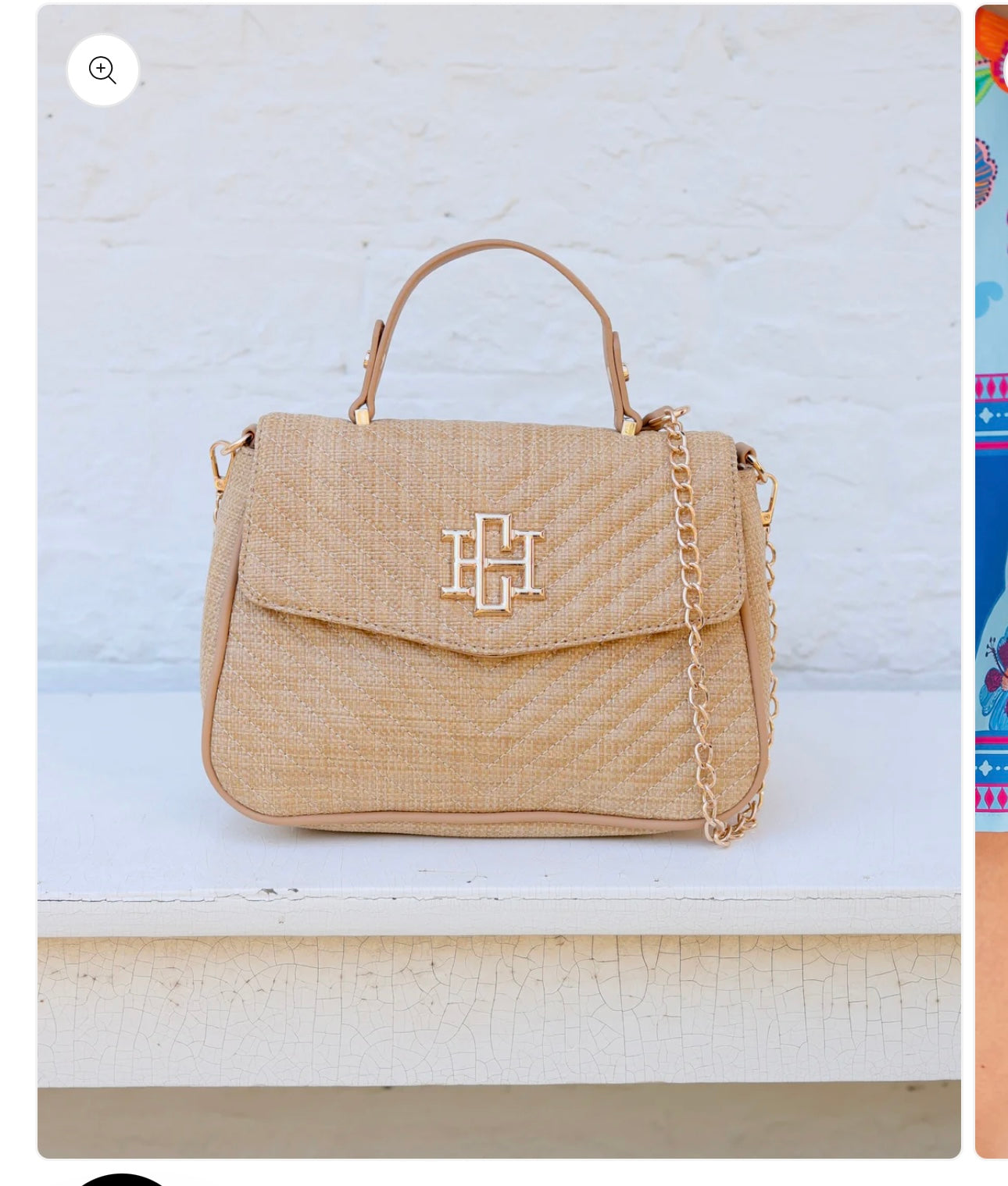 Sinclair Quilted Crossbody Natural VQ