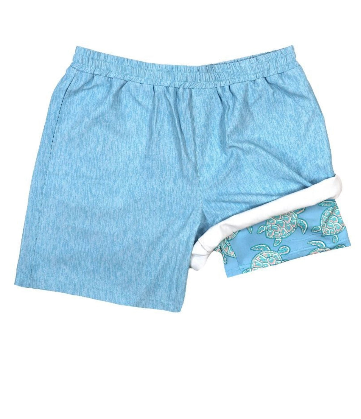 Simply southern men’s turtle lined shorts