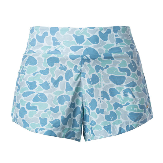 Fieldstone Youth Girls Saltwater Camo Active Shorts