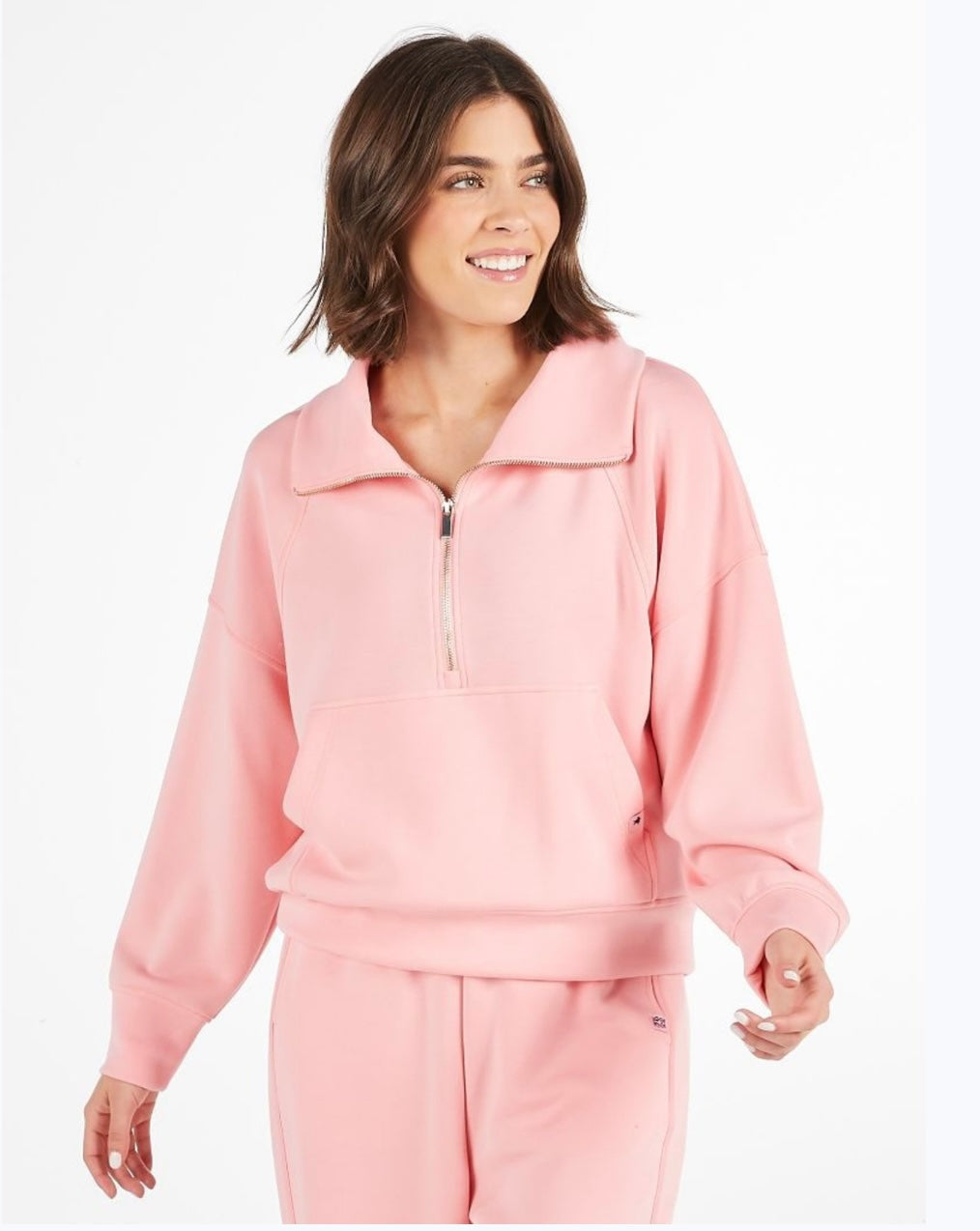 Simply Southern petal Half Zip pullover