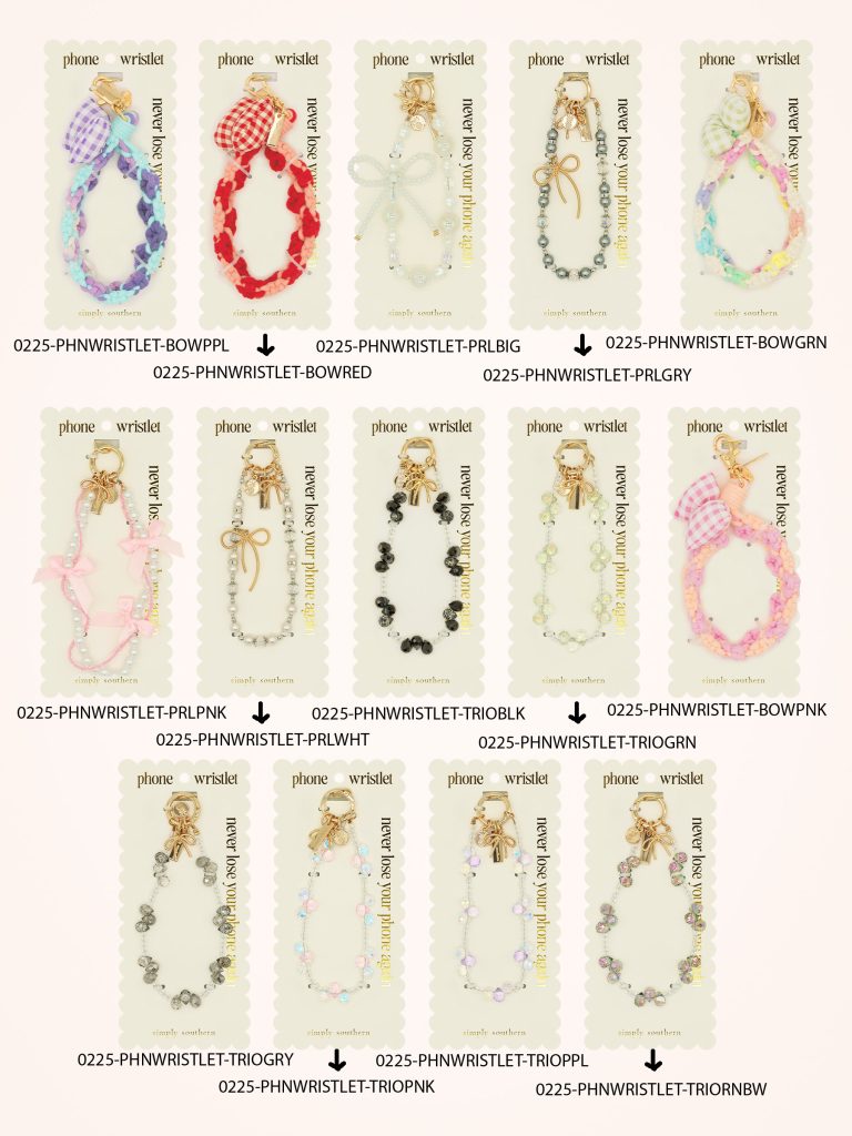 Simply southern phone wristlet