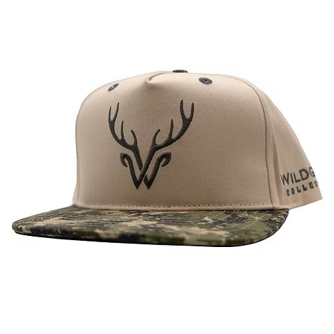 WILDGAME Camo Bill Canvas Logo Hat