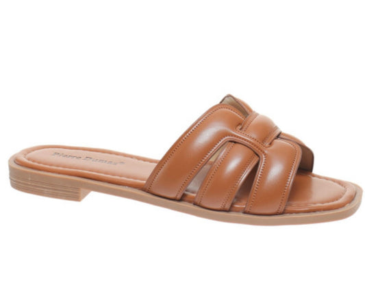 Pierre Dumas Rich Sandal - New Tan