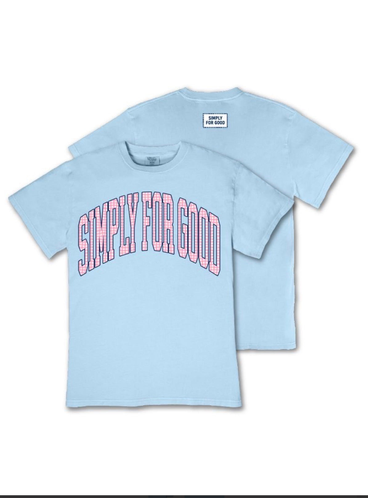 Simply southern mineral washed ginglogo tshirt