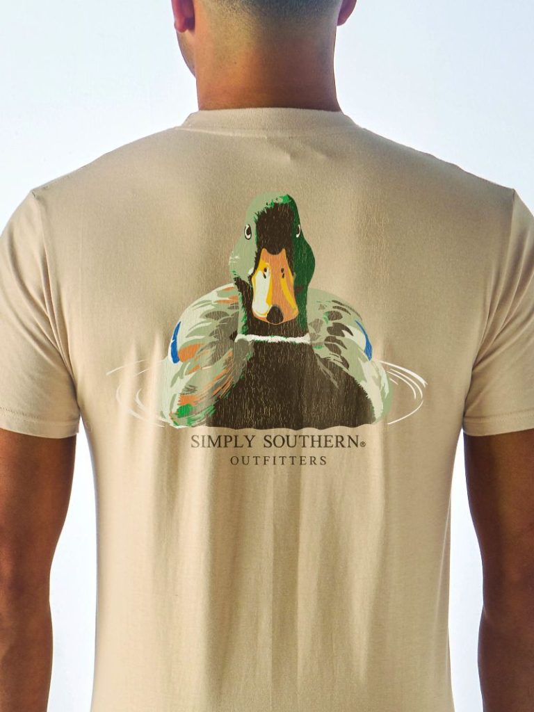 Simply Southern Youth "mallard" Short Sleeve Tee