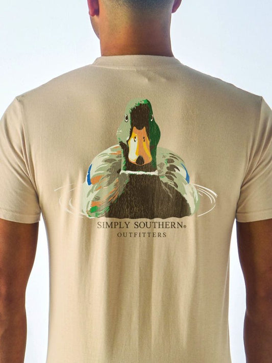 Simply Southern Youth "mallard" Short Sleeve Tee