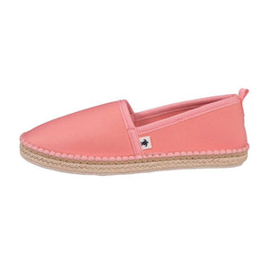 Simply southern coral espadrille shoes