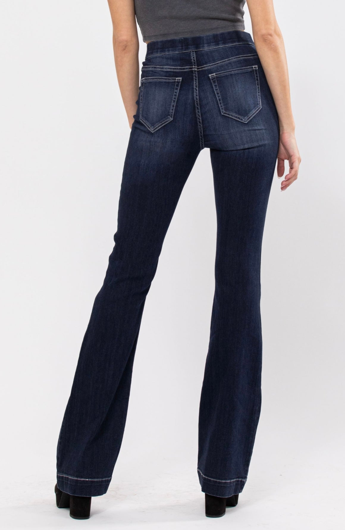 Cello jeans High Rise Flare dark denim Jegging