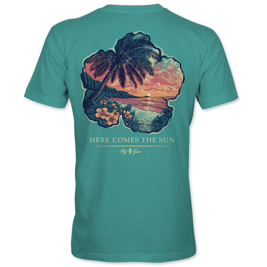 Lily Grace | hibiscus scene Tee