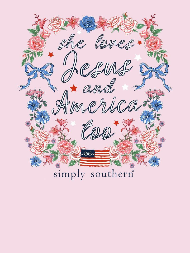 ‘She Loves Jesus and America’ T-Shirt