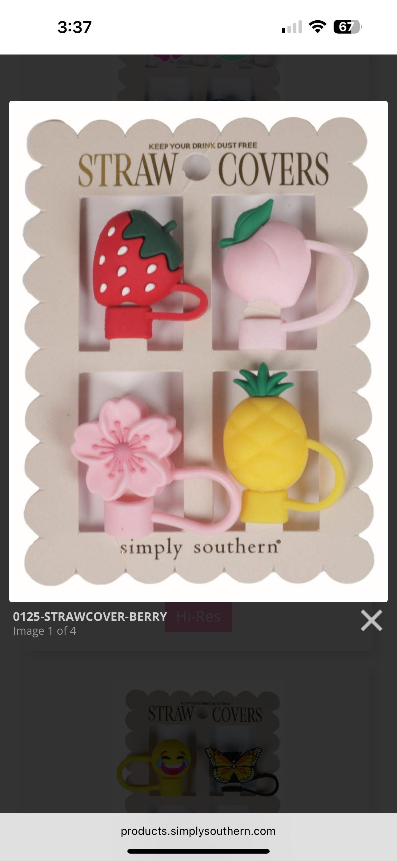 Simply southern straw covers
