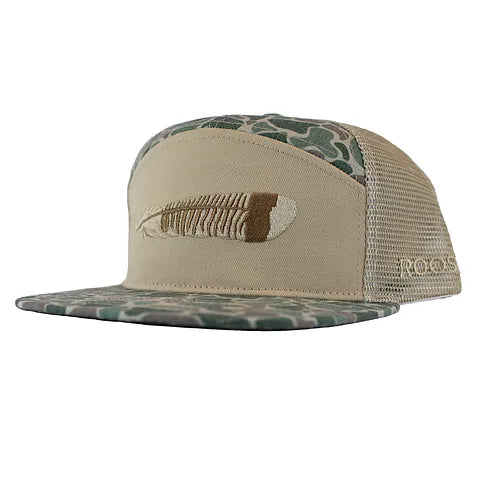 Roost Camo Turkey Feather Hat