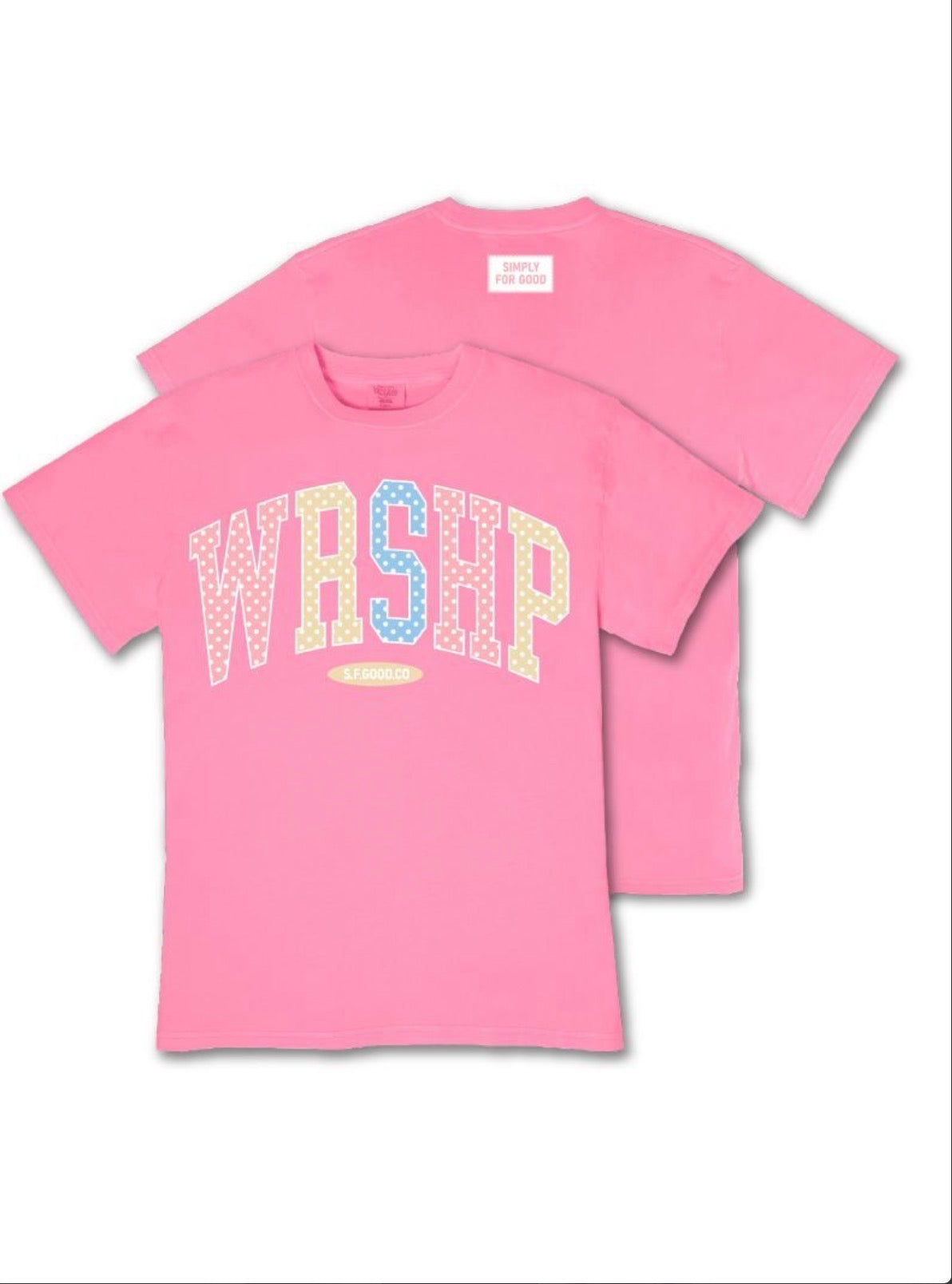 Simply southern mineral washed worship tshirt