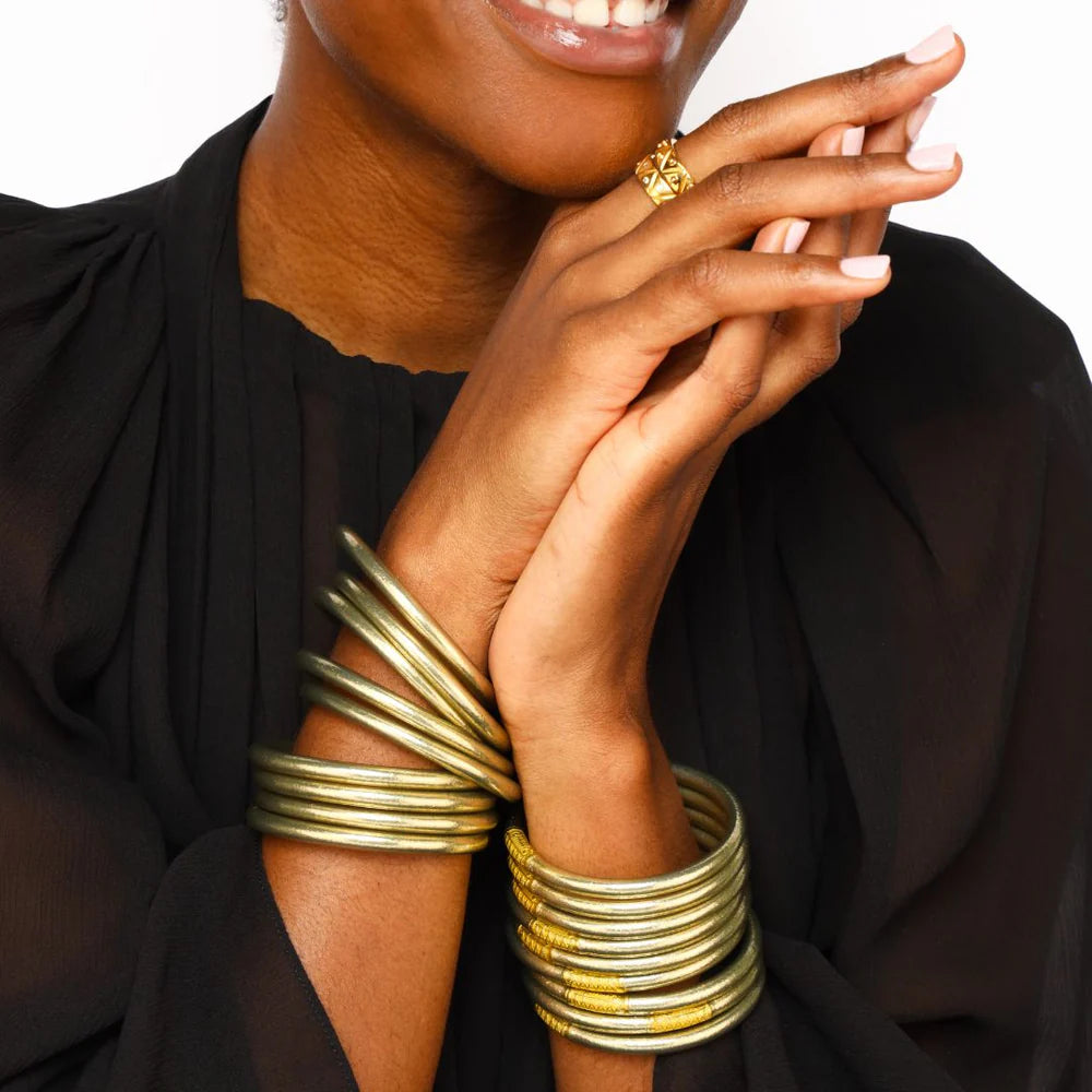 ETOILE ALL WEATHER BANGLES® (SET OF 6) - SERENITY PRAYER