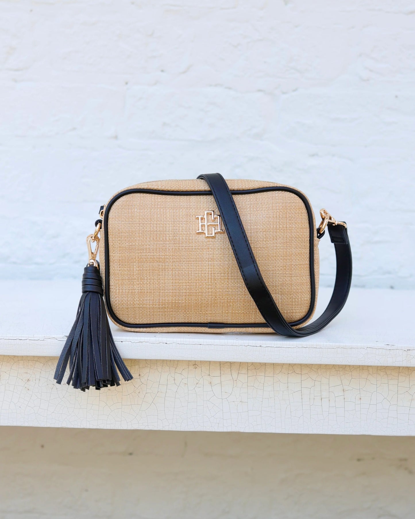 Margoe Crossbody | Natural Black