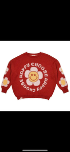 Simply southern groovy happy choose sweater