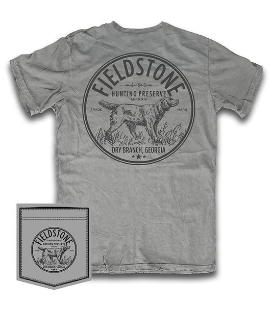 Fieldstone Hunting Preserve Circle Pocket Tee