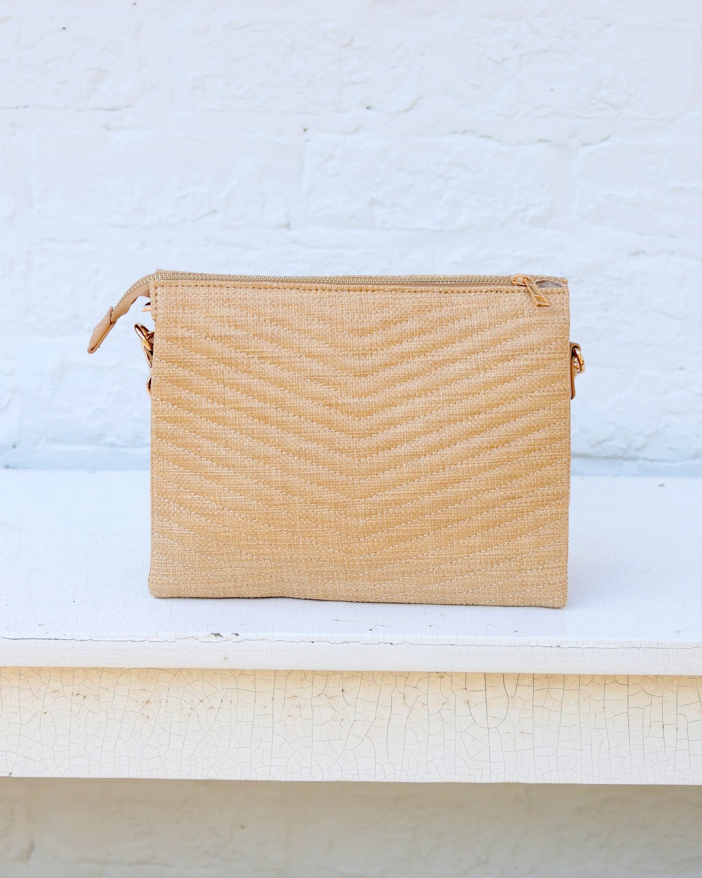 Ariana Crossbody | Natural VQ