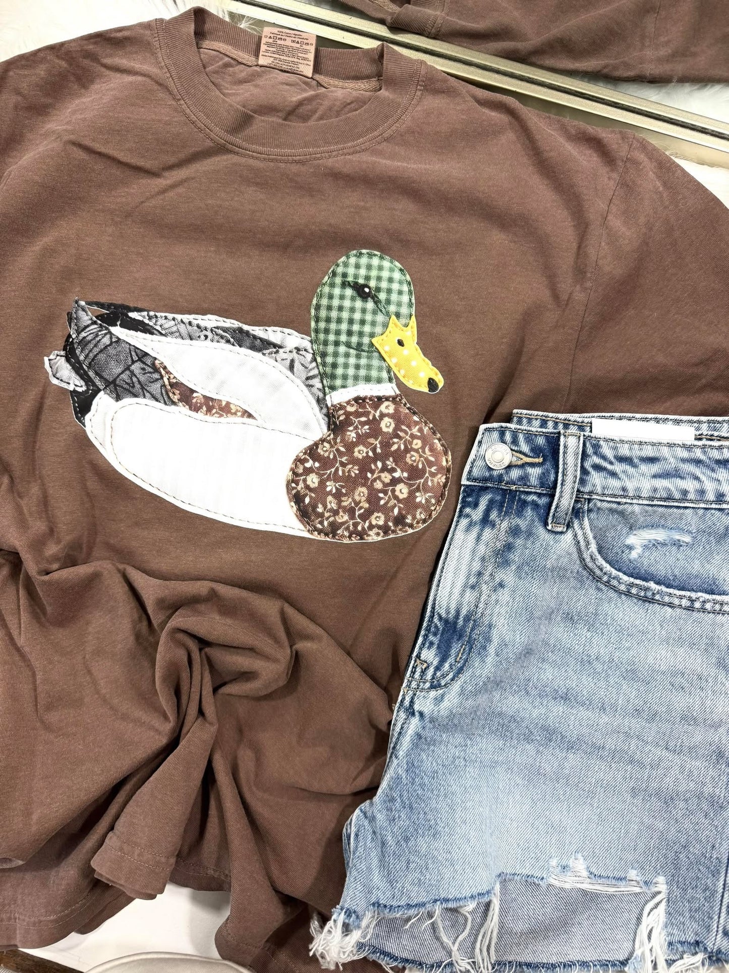 Patchwork Mallard Duck Tee