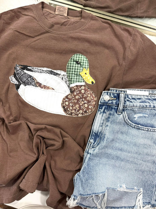 Patchwork Mallard Duck Tee