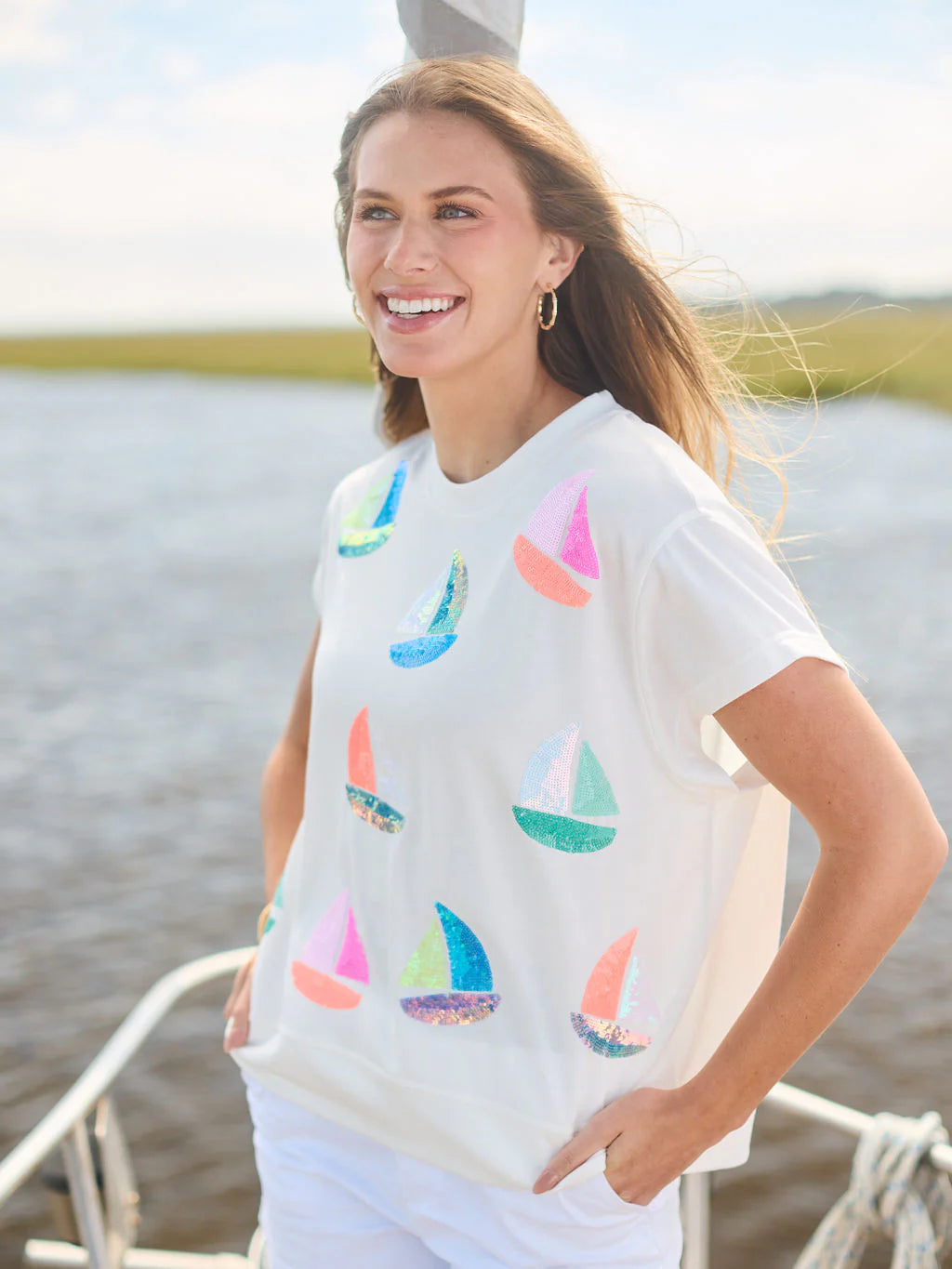 Emily Top | Sail Away