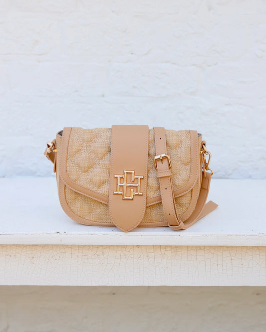 Griffin Crossbody Bag | Natural DQ