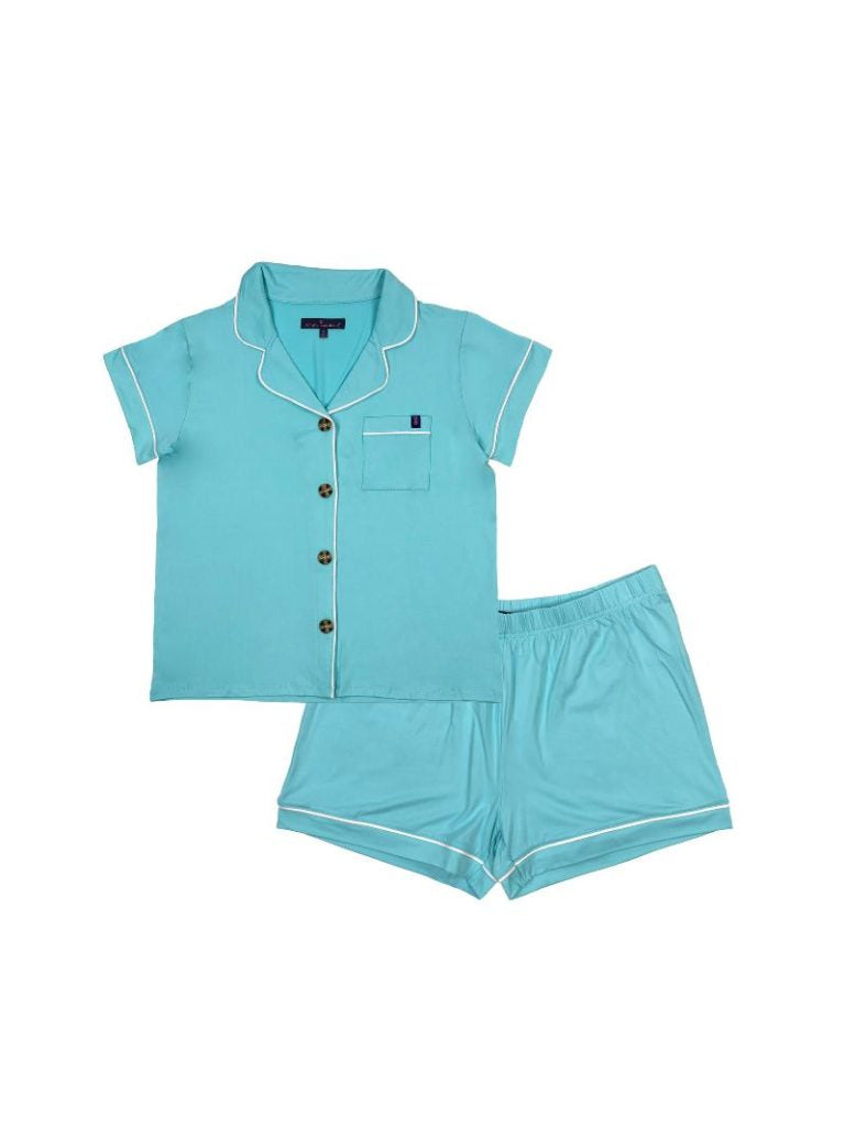 Simply southern button down pajama set in wave