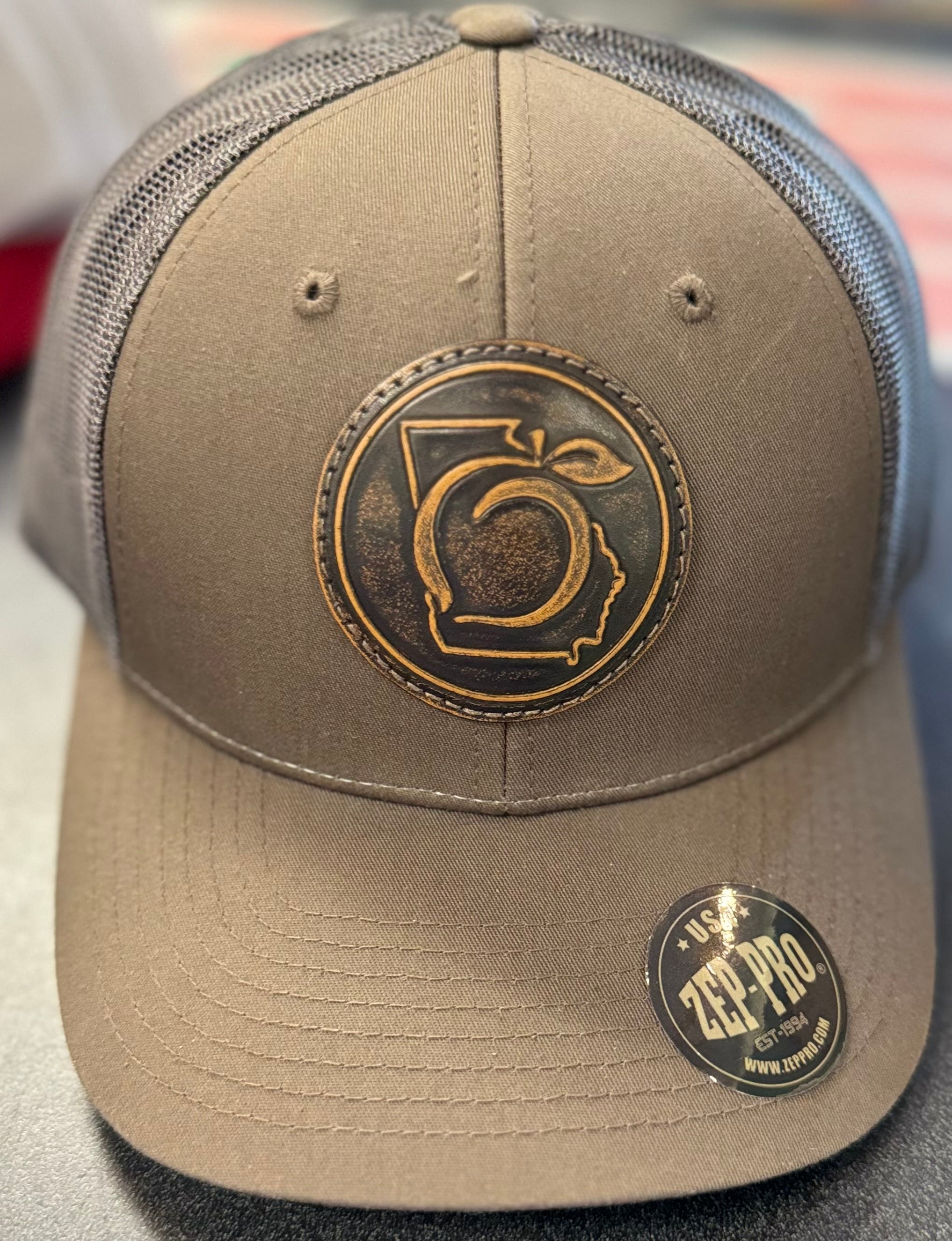 Zep pro peach trucker hat