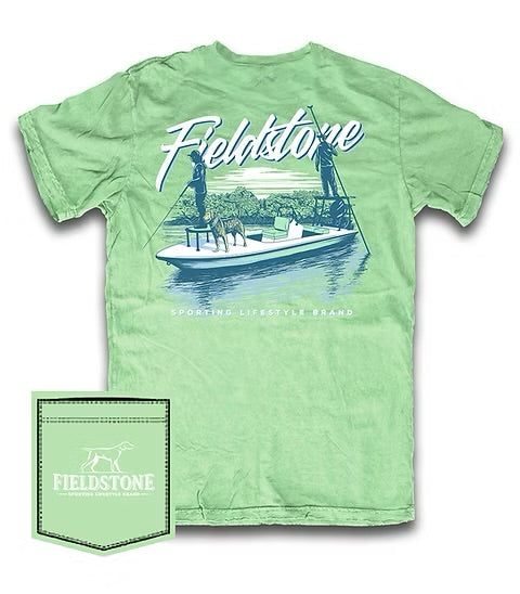 Fieldstone Poling Skiff tshirt