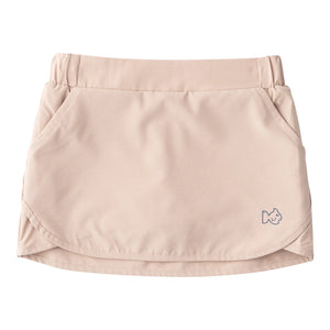 GIRL'S CAROLINA CATCH SKORT IN ISLAND FOSSIL KHAKI