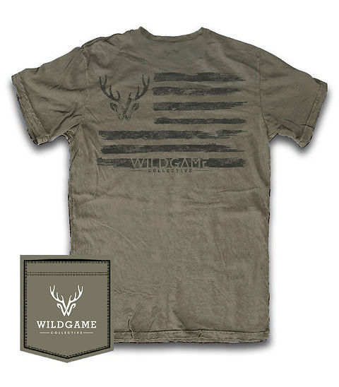 WILDGAME Logo Flag T-Shirt