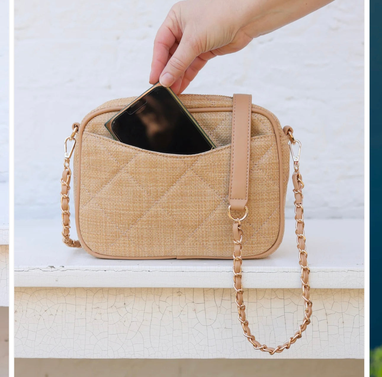 Fiona Crossbody Natural LD