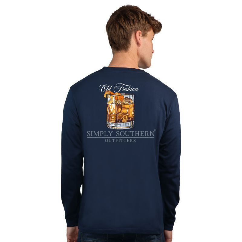 Simply Southern “old fashion” Long Sleeve Tee